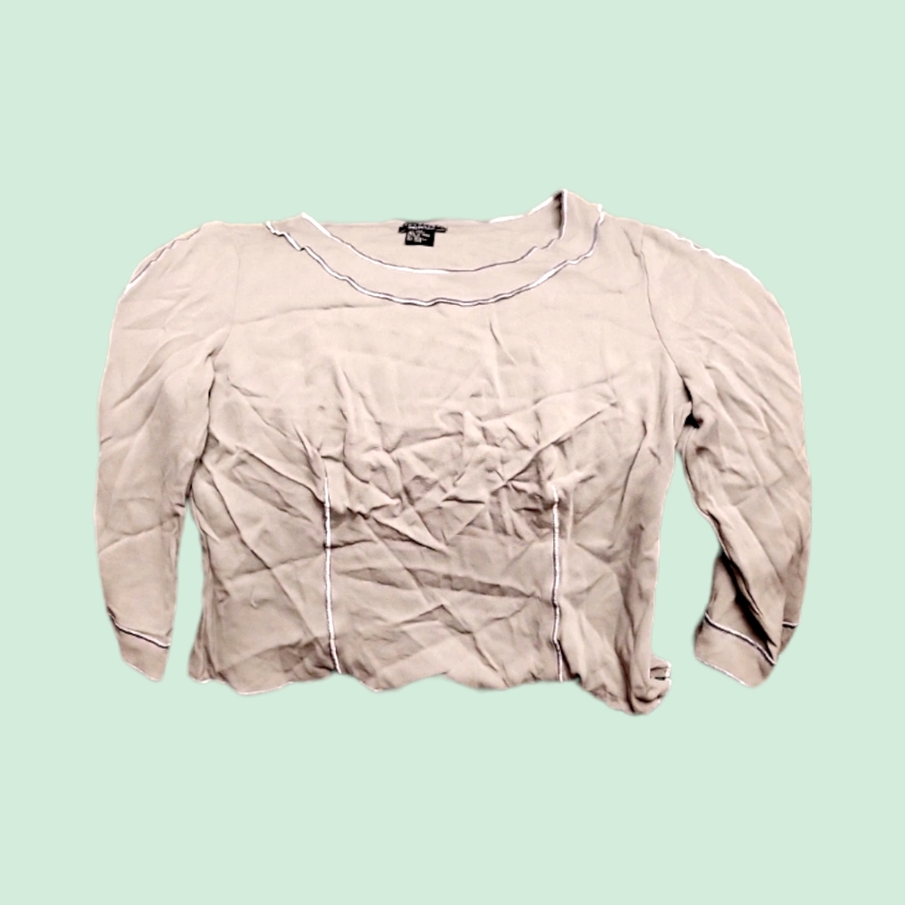 Gray 34 length leeve shirt